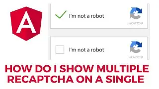 How do I show multiple recaptcha on a single page?  #Angular