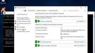 Setting Firewall to allow ping