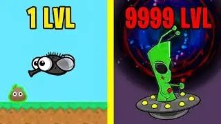 Animal Evolution in Black Hole! FlyOrDie.io New io Game