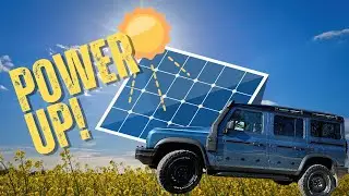 Adding Solar Power To The INEOS Grenadier-Installing The CTEK D250SE