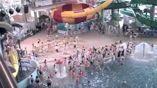 Аквапарк Ква-Ква - Гавайский флешмоб в Ква-Ква парке