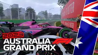 I SIMULATED THE 2023 F1 AUSTRALIAN GRAND PRIX! - F1 2023 Livery Mod