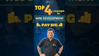 Top 4 Languages for Web Development #shorts