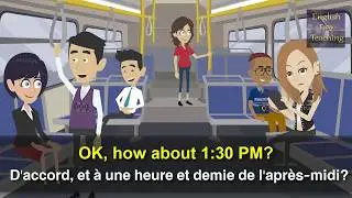 apprendre l'anglais  dans une conversation - leçon 7