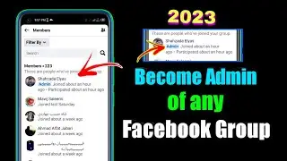 How To Claim Facebook Group Without Admin 2023 || Become Admin Of Any Facebook Group New Trick