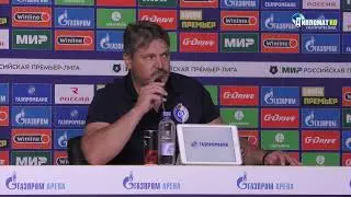 Вадим Евсеев досрочно покинул пресс-конференцию после матча с 