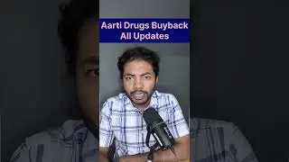 Aarti Drugs Buyback 2024🔥 Last Date to Buy Shares  