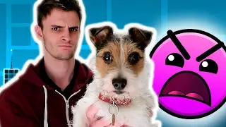 MY DOG MADE ME FAIL! | Geometry Dash #2