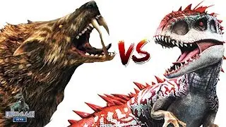 Гиенодон против Индомунуса - кто кого? Jurassic World The Game прохождение