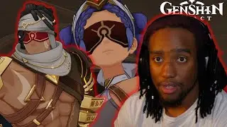 AZARIQ ACTING A LIL FISHY | THE DIRGE OF BILQIS WORLD QUEST GENSHIN IMPACT
