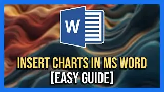 How To Create Charts in MS Word  | Create Charts in MS Word Like a Pro!