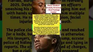 Black Student Brutally Arrested – Real Footage Inside!