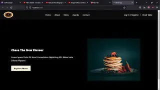 Resturant landingpage use Reactjs  and css with use  useState ,useRef and use many functionality