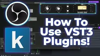 How To Use VST3 Plugins in OBS Studio EASILY! (Kushview Elements)