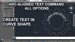 213 (EXPRESS TOOL)_TEXT_(ARCTEXT) ARC ALIGNED TEXT COMMAND IN AUTOCAD, CREATE TEXT IN ARC SHAPE