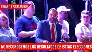 Otaola: “No reconocemos los resultados de estas elecciones, hasta que no se cuente voto por voto“