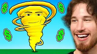 Spending ROBUX To Become BIGGEST Tornado!