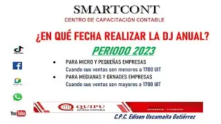 ¿EN QUÉ FECHA TENGO QUE PRESENTAR LA DJ ANUAL 2023?