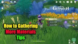 Genshin Impact How to Gathering More Materials Tips