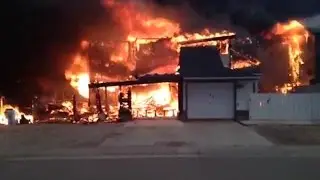 Fort McMurray firefighter took video of his own house on fire