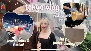 Tokyo Vlog: ¿Problemas con mi visa? + Compras del hogar & comida cool en Tokyo | Cecie