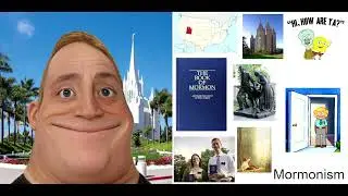 Mr. Incredible going through Christian Denominations