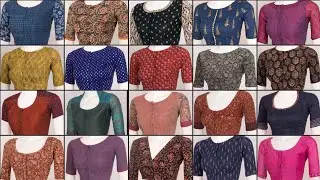 👌😍Simple Cotton High Neck Blouse Designs|Beautiful Office Wear Cotton Blouse Design Ideas ❤️|