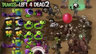 Plants Vs Left 4 Dead 2 v1.8 Dark Carnival Edition | Infected Zombies From Left 4 Dead | Download