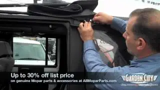 How To Take The Top Down On a Jeep Wrangler and Put It Back Up