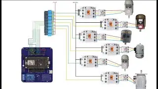 ThingsLinker IoT-Development Board TL01-ESP8266 with 3-phase induction motor