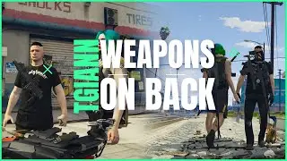 Fivem TGIANN Weapons On Back