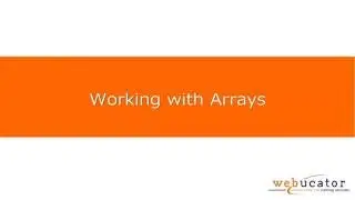 Working with Java Arrays