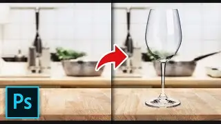 How to Select Transparent Stuff with Blend Modes in Photoshop | The Best Way to Select & Mask Glass
