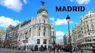 [4K]🇪🇸 Walking Madrid: A Lively Saturday Afternoon in Spain’s Capital – Energy, Food & Fun!  | 2025