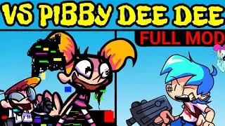 Friday Night Funkin New VS Pibby Dee Dee and Dexter Full Week | Come Learn With Pibby x FNF Mod