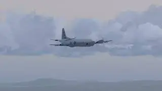 Landing the Lockheed P 3C Naval Air Station Keflavik in FSX