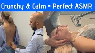 First Ever Back Crack* ASMR Exam & Cracking ~ Chiropractic Spine Relief & Relax to Sleep.