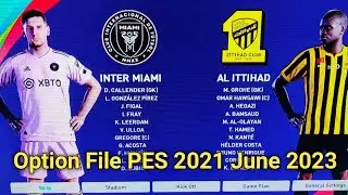 [PS4] Option File PES 2021 winter season 2023 PS4 original