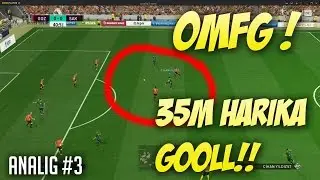 35 METRE HARİKA GOOOOL !!! OMG !!! - Pes 2017 Analig (exTReme 17)