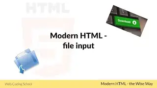 Learn HTML - File input