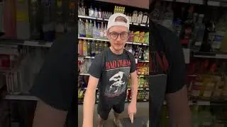 USING A STOLEN CREDIT CARD AT THE LIQUOR STORE!