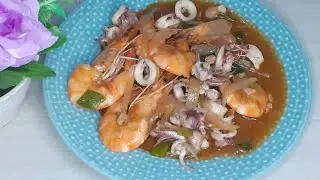 Cumi, Udang Asam Manis