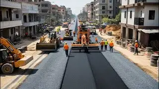 Modern Construction Technology Is Extremely Fast,  Construction Workers Can't Believe This Technolog