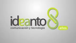 ¡Estamos de aniversario! Ideanto cumple ocho años