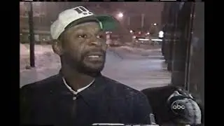 ABC News Nightline January 12, 1996 Washington D.C. blizzard