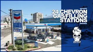 Chevron Gas Stations | Filling Stations For FiveM - GTA V FIVEM MLO Interior - MrHunter