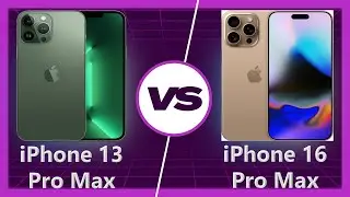 iPhone 16 Pro Max vs iPhone 13 Pro Max Detailed Comparison