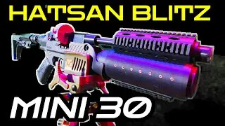 Hatsan Blitz MINI Full Auto PCP 7.62mm FULL Review + RANGE TEST ( COMPACT AIR MACHINE GUN )