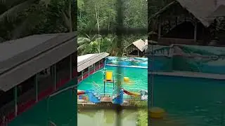 WOWW!!Di desa terpencil ada kolam renang anak?#shorts
