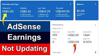 😐Google Adsense Earning Not Showing 2023 | dsense earnings not showing #adsense_earning_2023